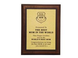 Best Mom Plaque V2