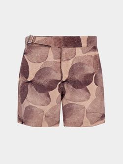 Color – Floral Print - Brown