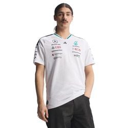 MERCEDES - AMG PETRONAS FORMULA 1 TEAM DRIVER JERSEY AUTHENTIC 'WHITE