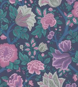 Color – Mulberry, Purple & Teal on Ink