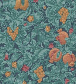Color – Burnt Orange & Teal on Petrol