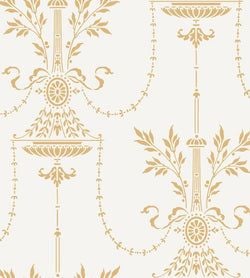Metallic Gold on Parchment