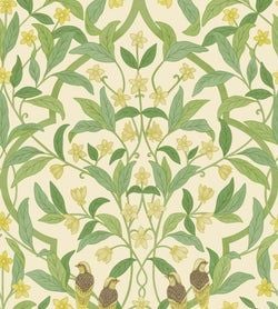 Color – Chartreuse & Olive Green on White