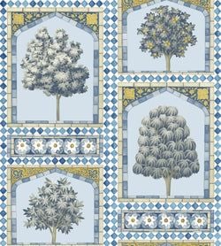 Color – China Blue & Ochre