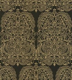 Color – Metallic Gold on Black