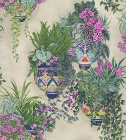 Color – Magenta & Spring Greens on Stone