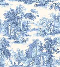Color – China Blue on Chalk