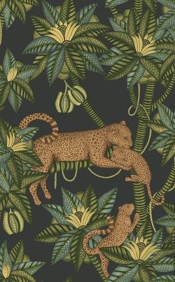 Color – Spring Green & Metallic Bronze on Charcoal