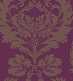 Metallic Gilver on Mulberry