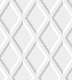 Color – Silver & White on Lilac Grey
