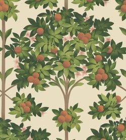 Color – Orange & Spring Green on Parchment