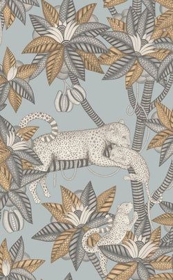 Color – Slate & White Mica on Print Room Blue