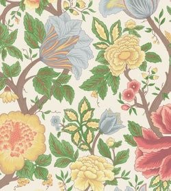 Color – Chartreuse, Rouge & Leaf Green on Parchment
