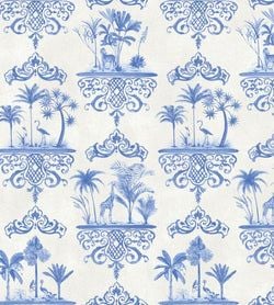 Color – Blue on White