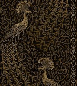 Metallic Gold on Soot