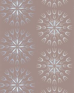 Color – Powder Blue & Chalk on Taupe