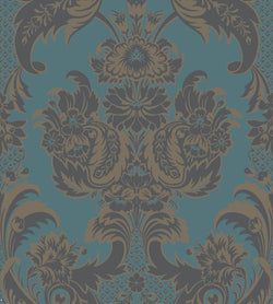 Color – Metallic Gilver & Dark Viridian on Petrol