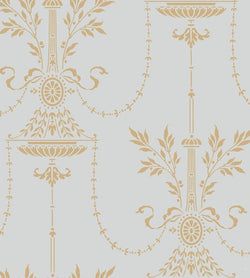 Color – Metallic Gold on Print Room Blue
