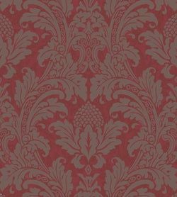 Color – Metallic Pewter on Red
