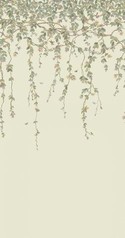 Color – Multi, Old Olive on Eau Du Nil
