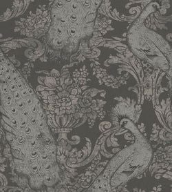 Color – Metallic Silver on Charcoal Foil