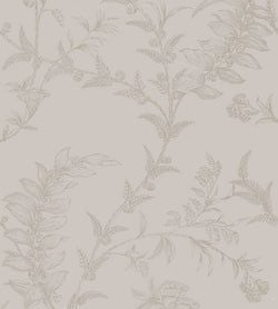 Metallic Gilver on Linen