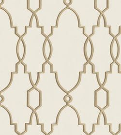 Color – Metallic Antique Gold on White