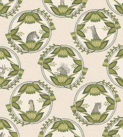 Olive Green on Stone