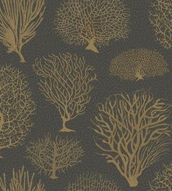 Color – Metallic Gold on Charcoal