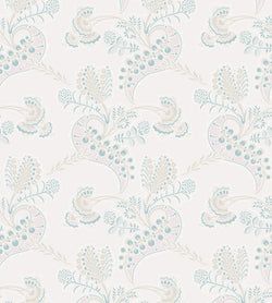 Color – Print Room Blue & Blush on Parchment