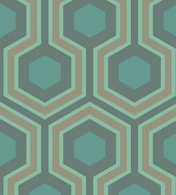 Color – Metallic Gilver & Teal on Dark Viridian