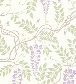 Color – Purple & Olive Green on White