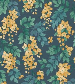 Color – Ochre, Viridian & Petrol on Ink
