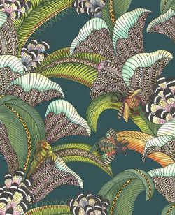 Color – Forest Green & Lime & Fuchsia on Dark Viridian