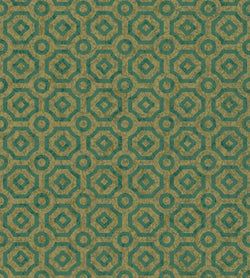Color – Emerald on Metallic Antique Gold