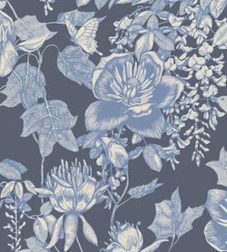 Color – Hyacinth Blue on Midnight