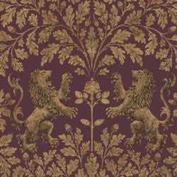Metallic Autumnal Gold on Claret