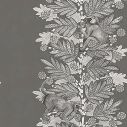 Color – Charcoal & Metallic Silver on Soot
