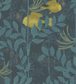 Color – Chartreuse & Petrol on Midnight