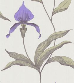 Color – Lilac & Old Olive on Eau du Nil