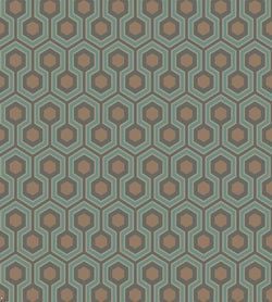Color – Teal & Metallic Bronze on Soot