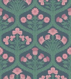 Color – Rose & Forest on Charcoal