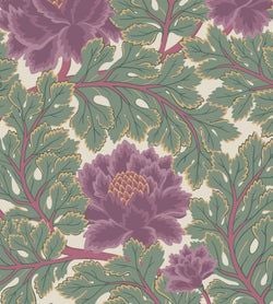 Color – Mulberry & Sage on Parchment