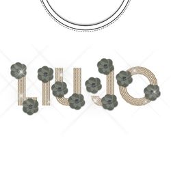 Color – white with sequins