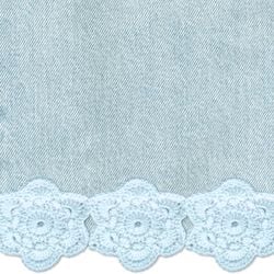 blue denim