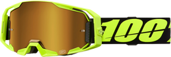 Neon Yellow with Mirror True Gold Lens