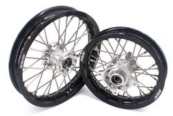 Color Combo – Silver Hub, Black Rim, Silver Nipple, Silver Spoke