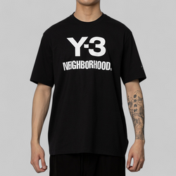 X Neighborhood Logo T-Shirt - Black