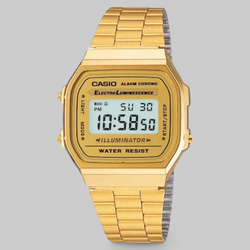 A168WG-9W Classic Digital - Gold