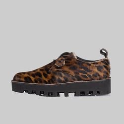 X Engineered Garments Desert Khan - Leopard Print Pony